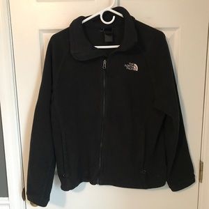 North face fleece zip up